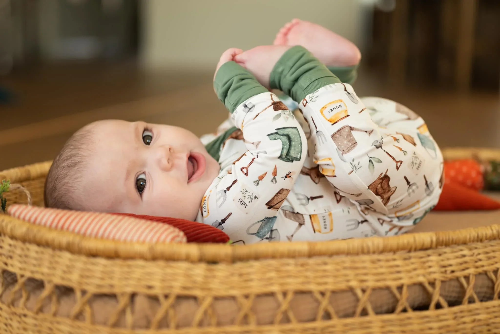 Cottontail Garden Bamboo Zippy Romper - BIG FRENCHIES