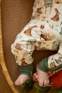 Cottontail Garden Bamboo Zippy Romper - BIG FRENCHIES