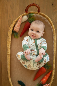 Cottontail Garden Bamboo Zippy Romper - BIG FRENCHIES
