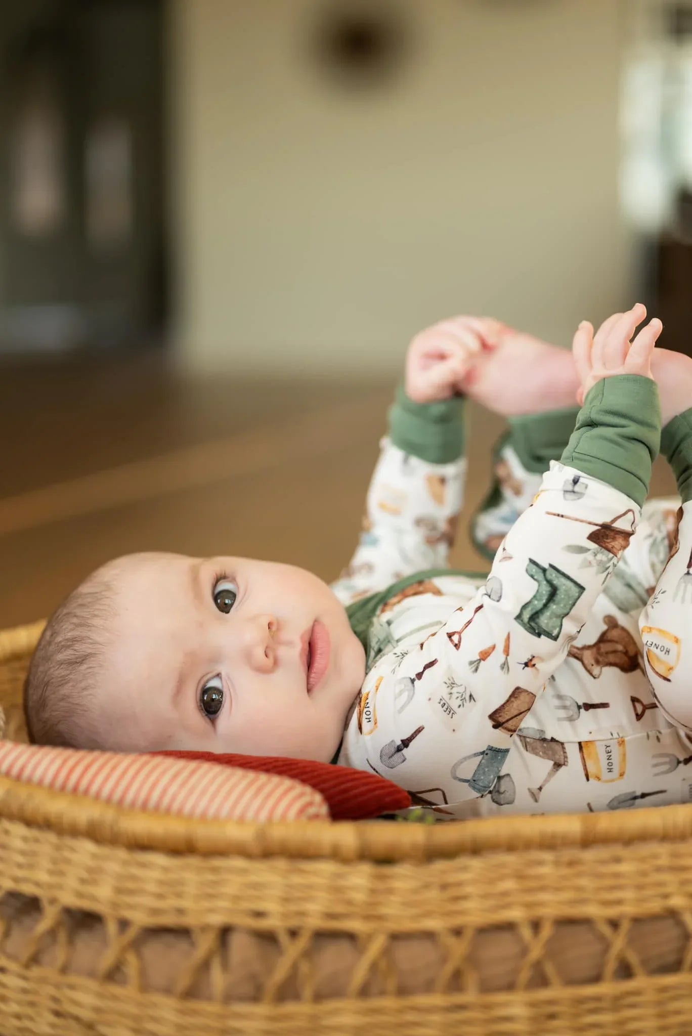 Cottontail Garden Bamboo Zippy Romper - BIG FRENCHIES