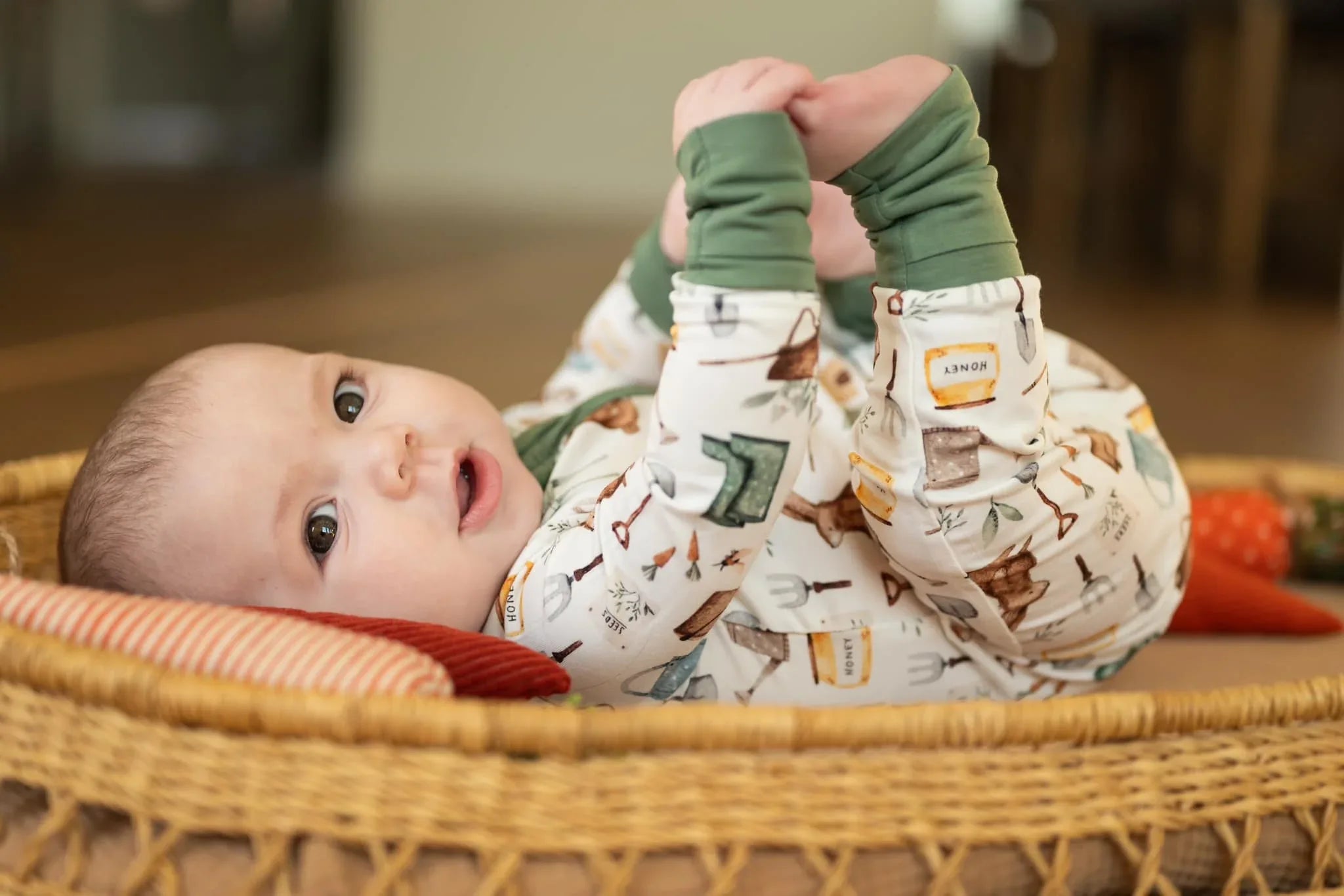 Cottontail Garden Bamboo Zippy Romper - BIG FRENCHIES