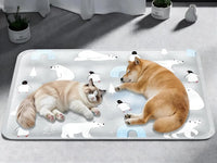 90*60 cm Dog Cooling Mat, 2026 New Summer Pet Mats, Portable Pet Cooling Pad for Travel, Washable Gel Coolings Mat for D