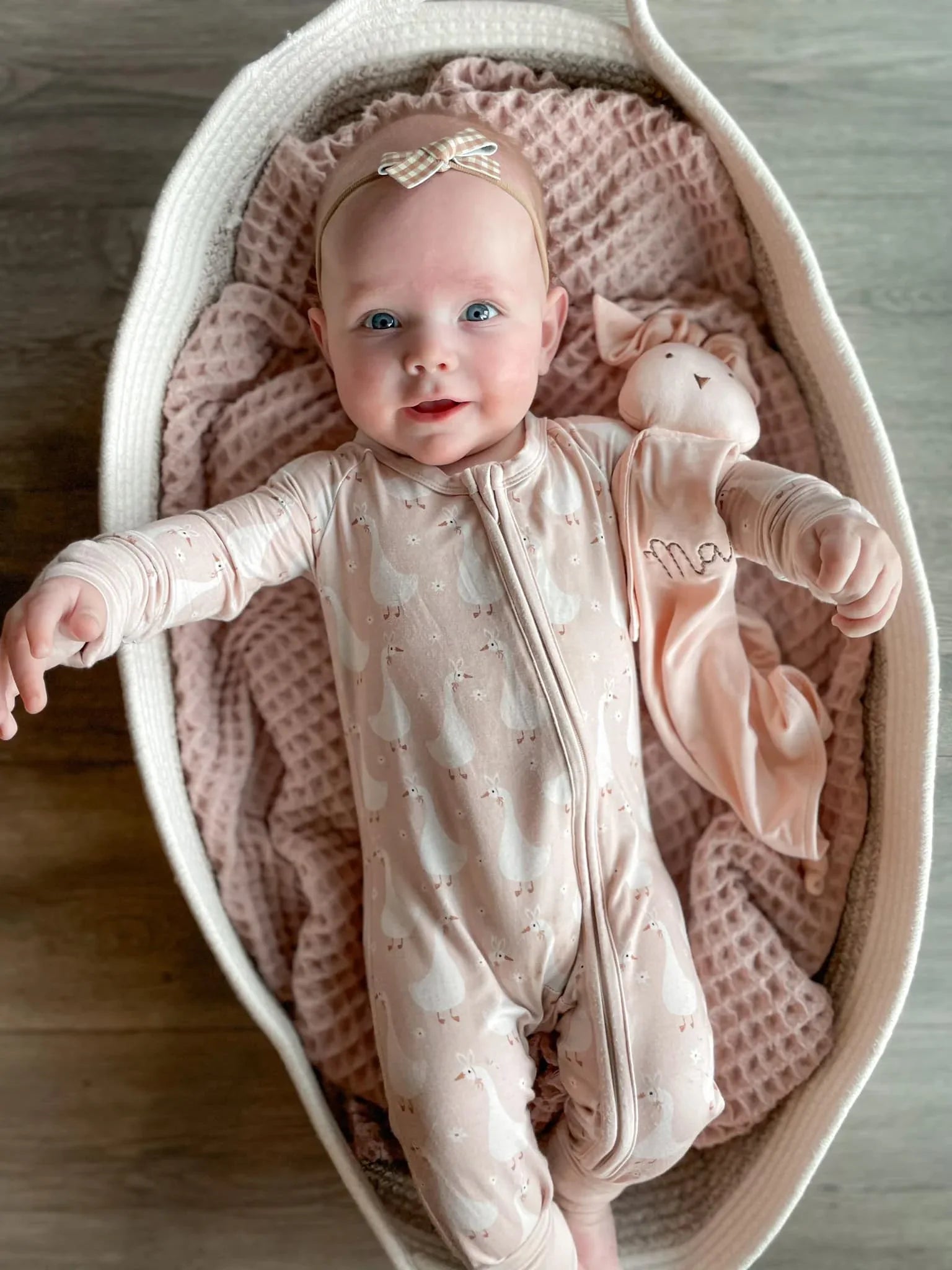 Silly Goose on the Loose Bamboo Zippy Romper - BIG FRENCHIES