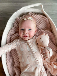 Silly Goose on the Loose Bamboo Zippy Romper - BIG FRENCHIES