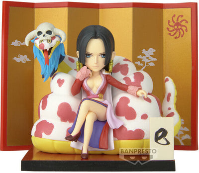 Bandai - One Piece Figure - Boa Hancock & Salome 4.7" World Collectable Figure