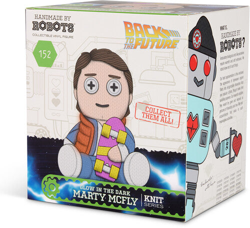 Back to the Future Marty McFly with Skateboard Collectible Vinyl Figure (Limited Edition Glow in the Dark / Geek Fuel Numbered Exclusive) - #152