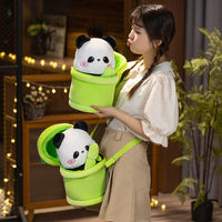 Bear Youcheng Bamboo Cute Backpack Plush Toy