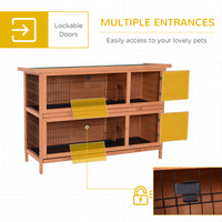 Wooden Rabbit Cage