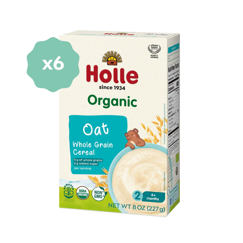 Holle Organic Whole Grain Oat Cereal - 6 Pack - BIG FRENCHIES