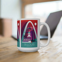 St Louis Ceramic Mug 11oz or 15oz - BIG FRENCHIES