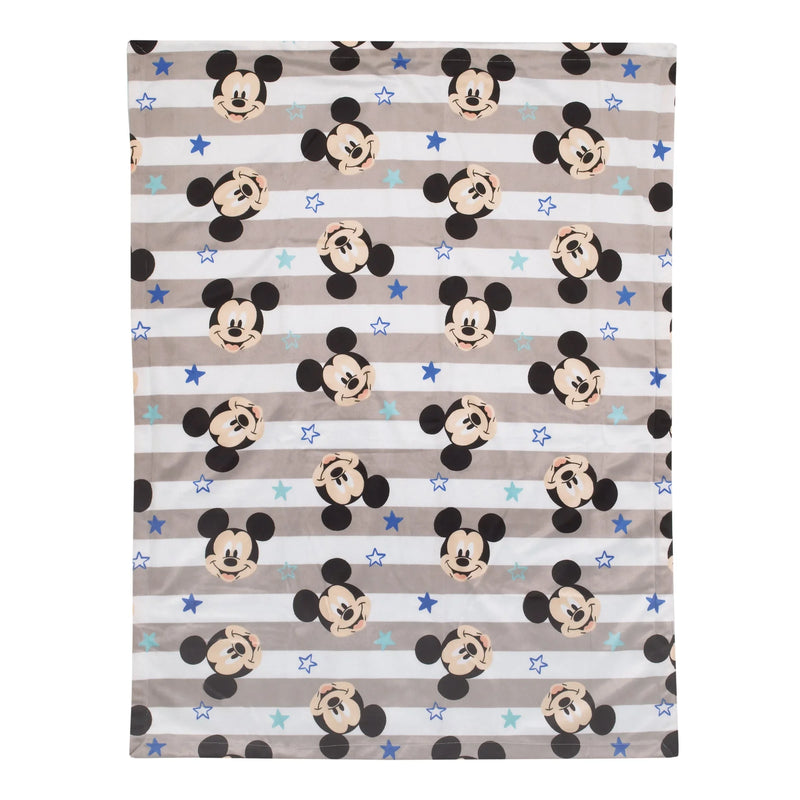 NoJo Disney Mickey Mouse Deluxe Reversible Baby Blanket - BIG FRENCHIES