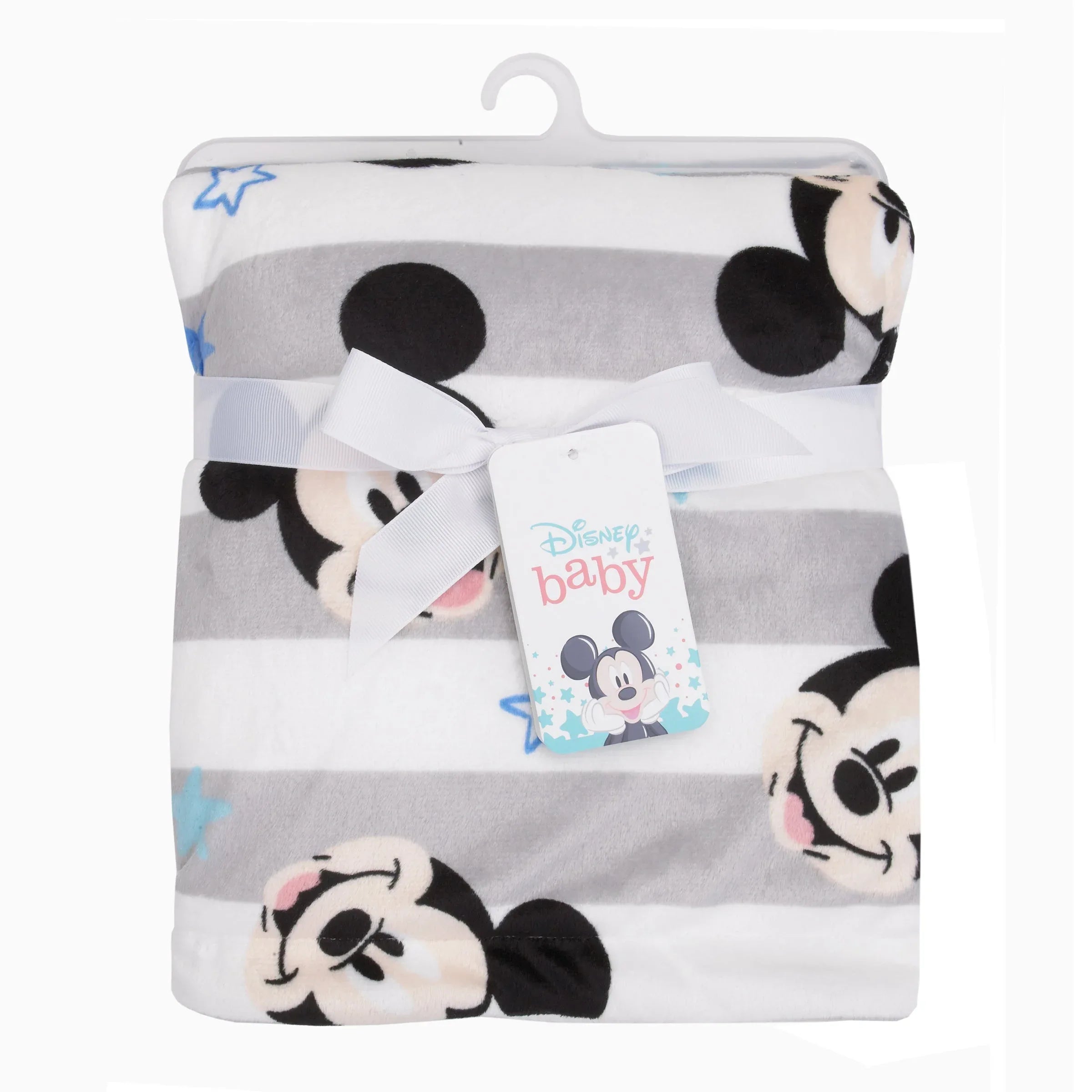 NoJo Disney Mickey Mouse Deluxe Reversible Baby Blanket - BIG FRENCHIES