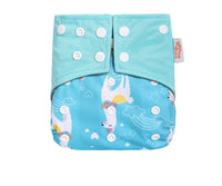 Western Style Digital Printing Bamboo Charcoal Diapers