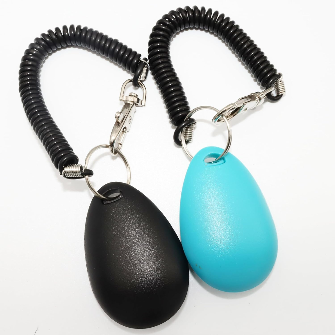 Dog Training Clicker With Sring Wrist And Keyring Pet Dog Training Clickers For Puppy, Cat