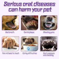 Pet Toothbrush For Dogs, Pet Oral Cleaning Dental Stains Dental Health Care