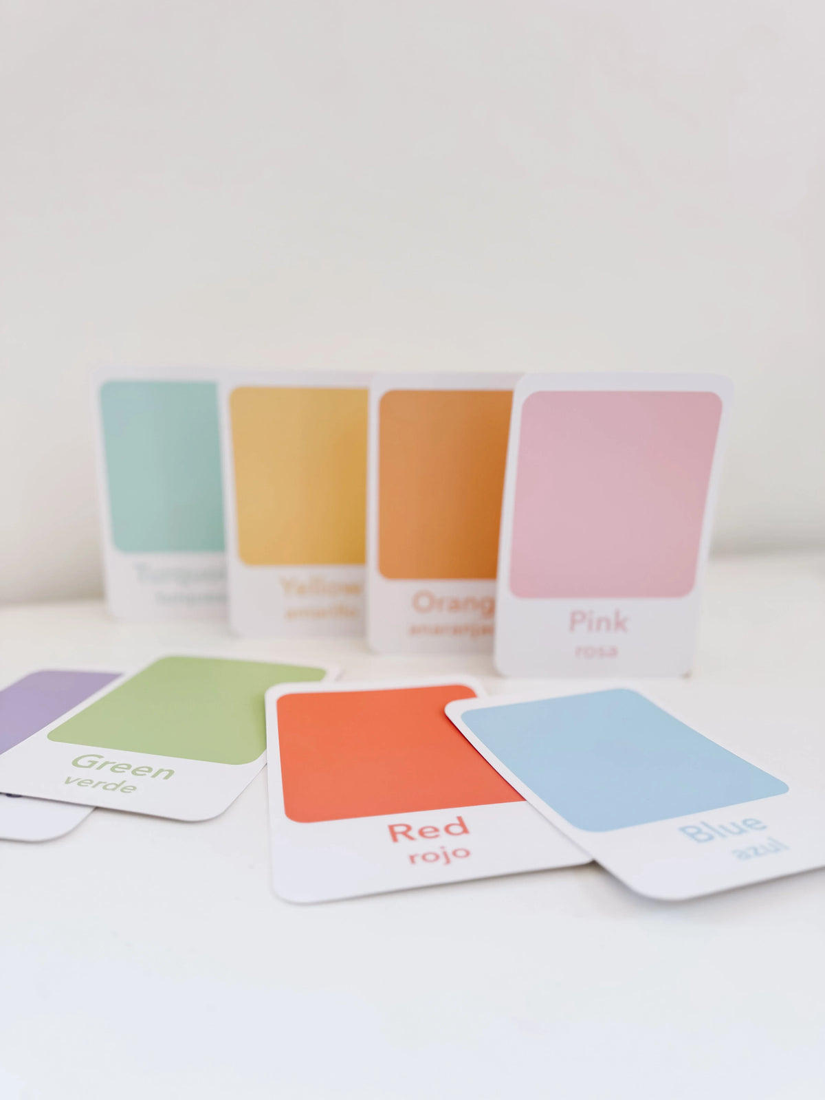 Color Sorting Flashcards - BIG FRENCHIES