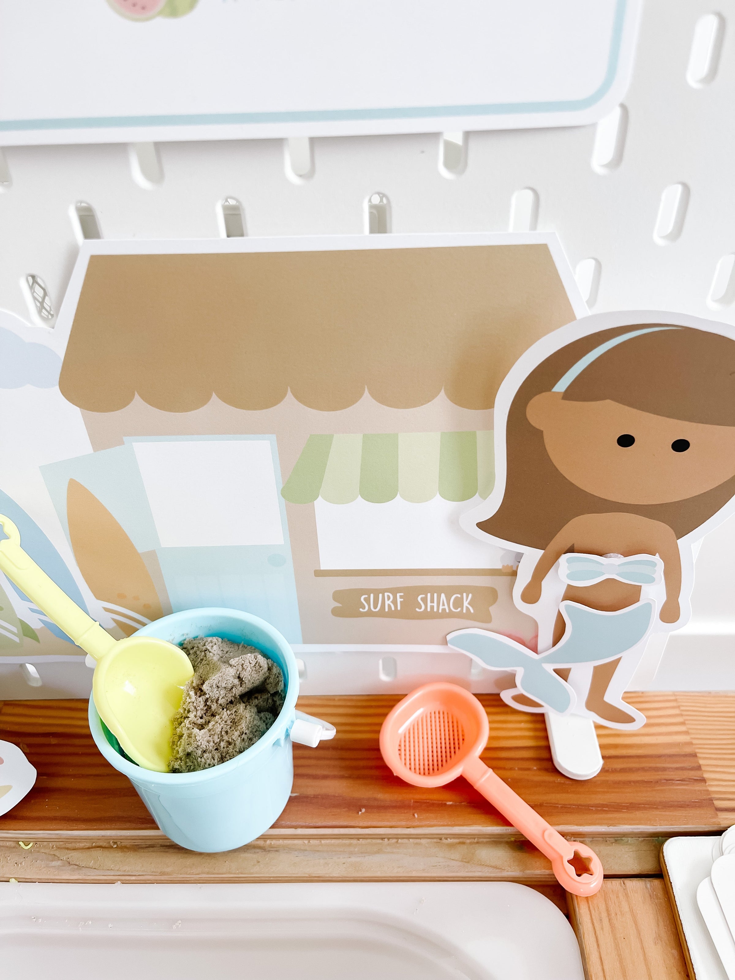 Surf Shack Printable Dramatic Play