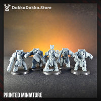 3d Printed Ignisaurus Clan Destroyers x5 by DakkaDakka Miniatures