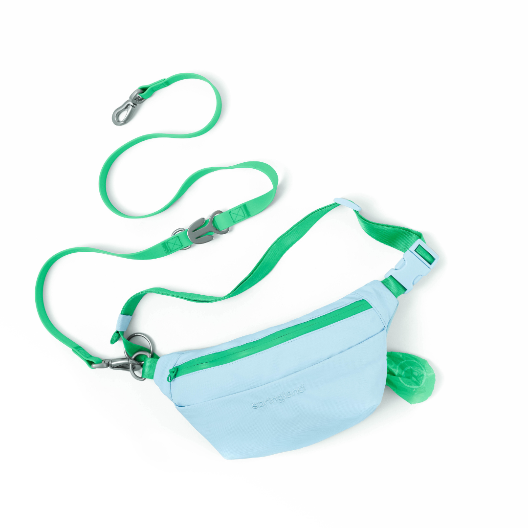 Hands-Free Dog Walking Bag with 4ft Leash - BIG FRENCHIES