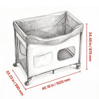 Elevated Dog Bed with Waterproof Oxford for Closet
