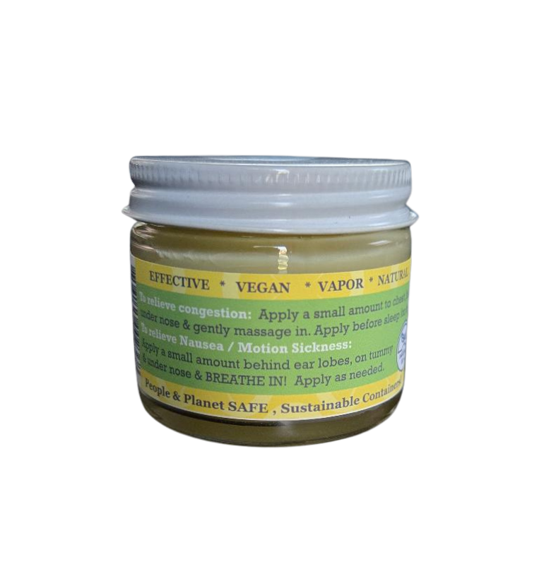 BALM! Baby Organic Chest Clearing Vapor Rub w/ Eucalyptus