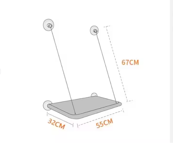 US LOCAL STOCK Hiphoppet Best Selling Washable Window-Mounted Sucker Cat Hammock Cat Nest Seat Elaxing Spot To Lounge Fo