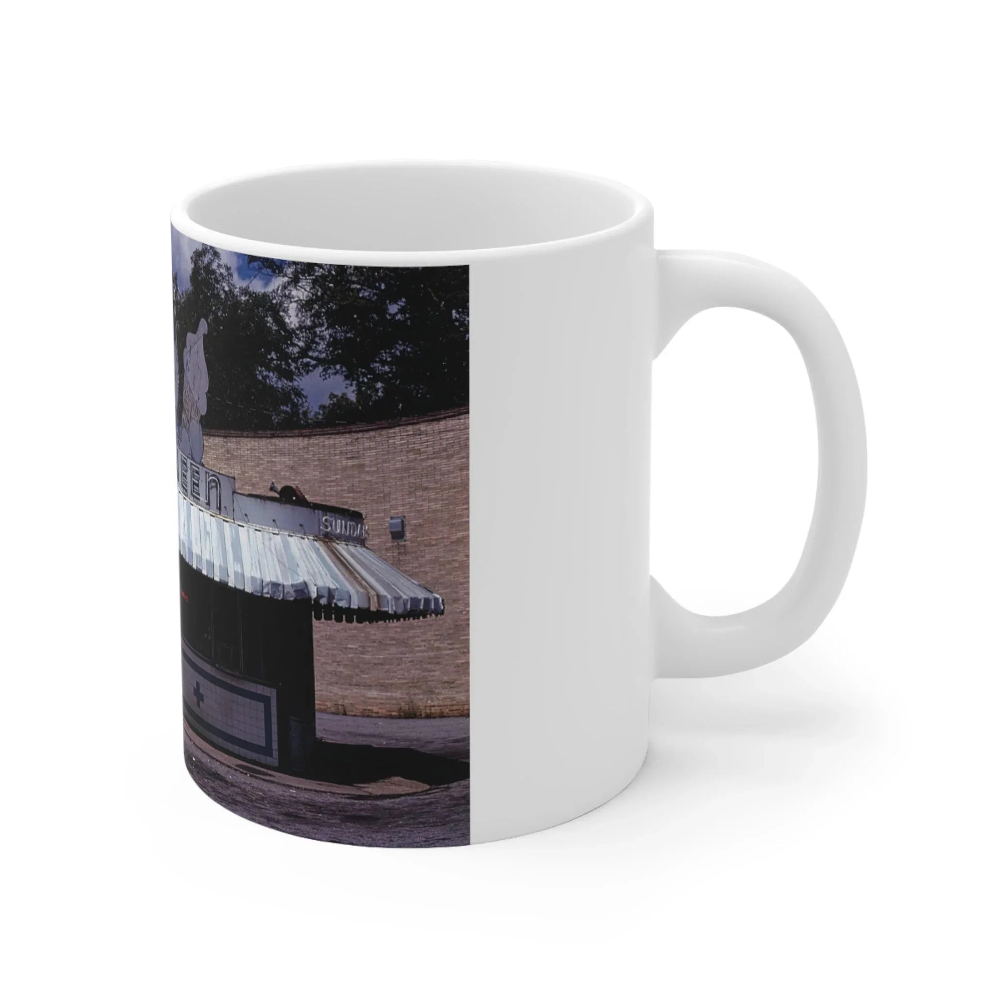 ROADSIDE MUGS - Daisy Queen Ceramic Mug 11oz - BIG FRENCHIES