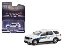 2017 Dodge Durango "Kennedy Space Center (KSC) Security Police Traffic Enforcement" White with Graphics "Hobby Exclusive" Series 1/64 Diecast Model Car by Greenlight