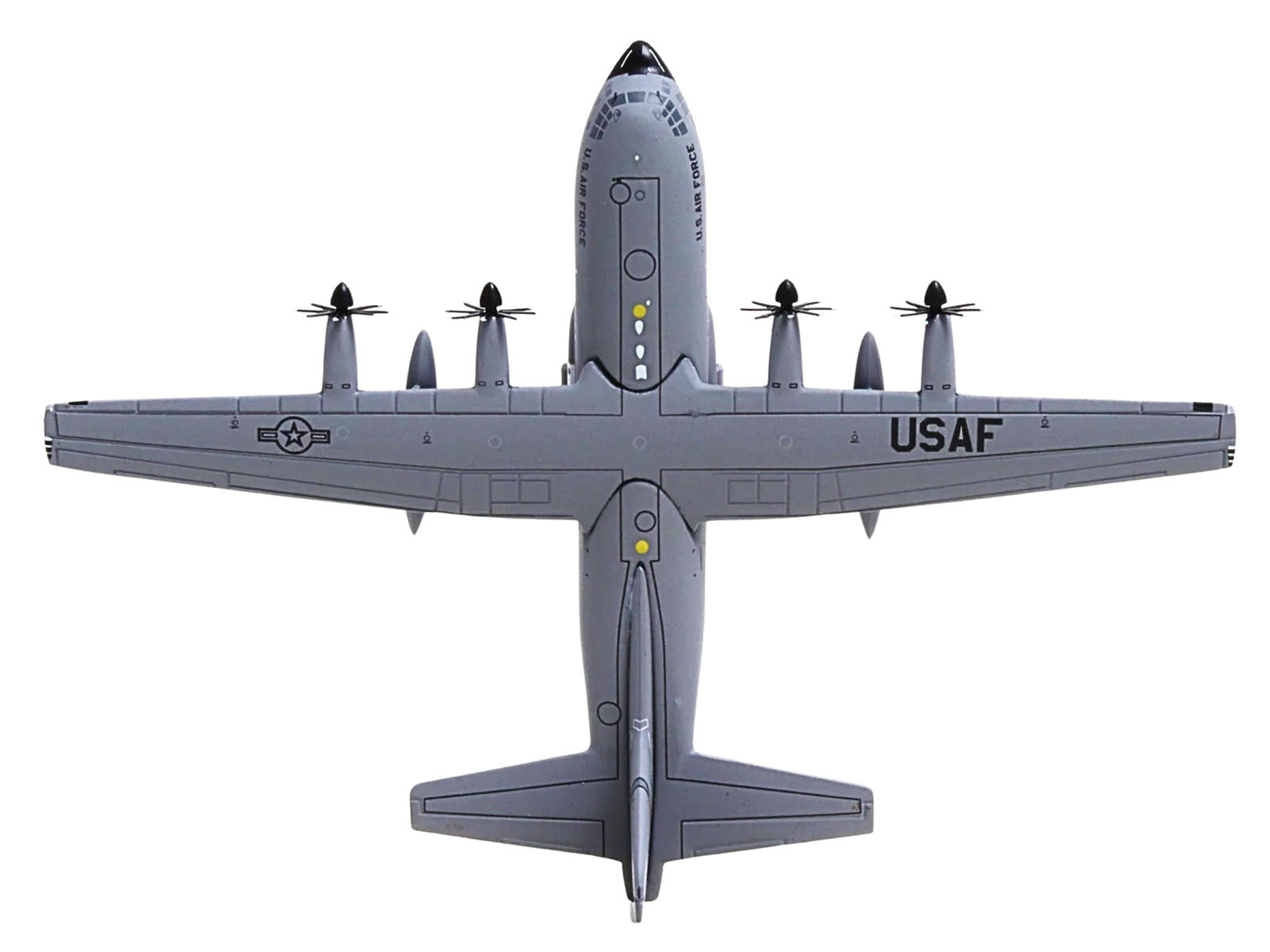 Lockheed C-130H3 Hercules Transport Aircraft "96-7325 120th Airlift Wing Montana Air National Guard" United States Air Force "Gemini Macs" Series 1/400 Diecast Model Airplane by GeminiJets