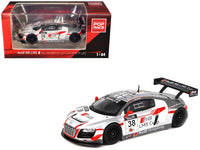 Audi R8 LMS #38 Marchy Lee "Macau GT Cup" (2013) 1/64 Diecast Model Car by Pop Race