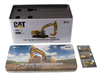 CAT Caterpillar 352 Next Generation Excavator Yellow "High Line" Series 1/50 Diecast Model by Diecast Masters