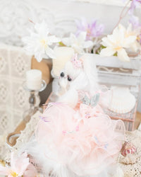 Luxury design dog dress diamond butterfly 2 colors