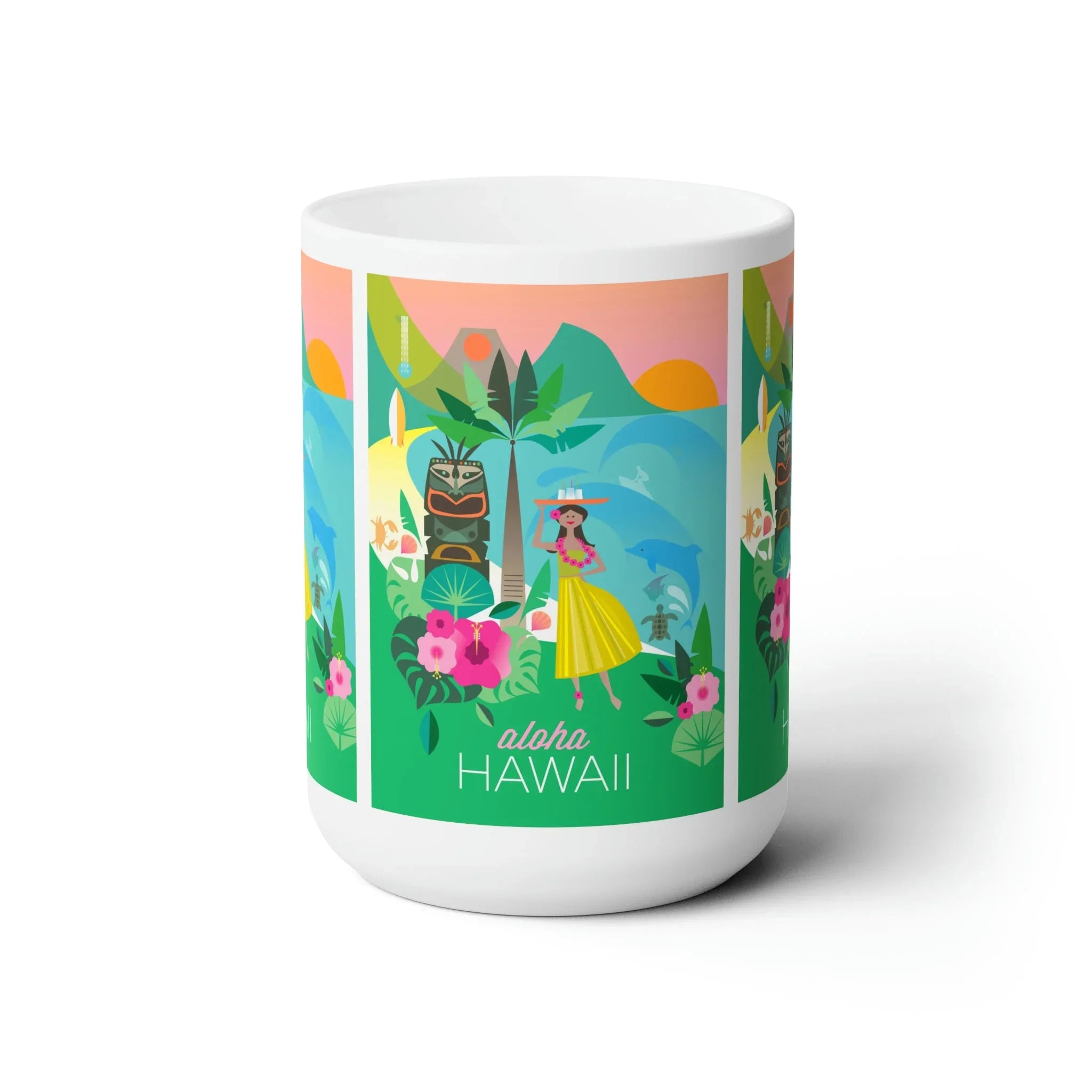 Hawaii Ceramic Mug 11oz or 15oz - BIG FRENCHIES