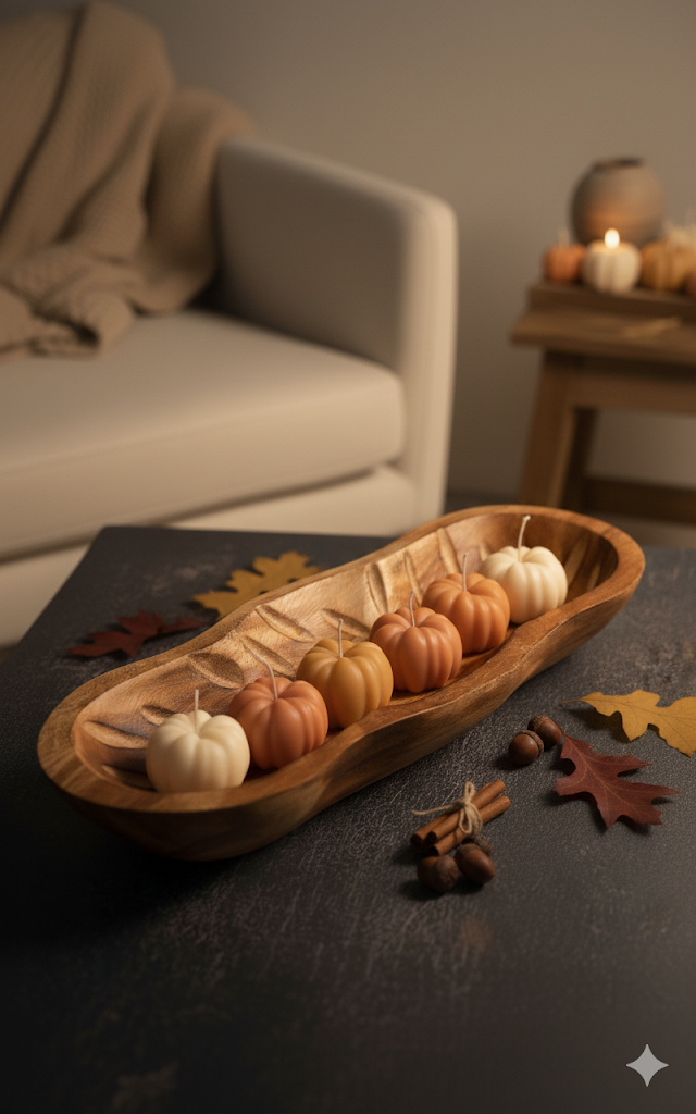 Autumn Pumpkin Candle | Hand-Poured Soy Wax