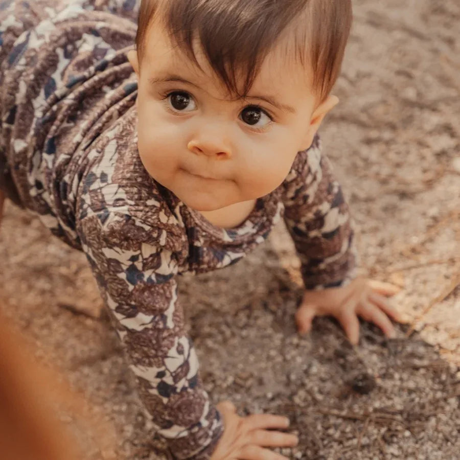 The Printed Romper - Flora - BIG FRENCHIES