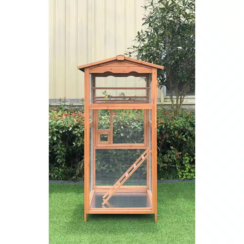 Outdoor Wooden Bird Cage - BIG FRENCHIES