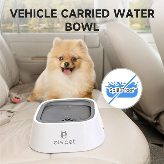 Splash-Free Floating Water Bowl for Dogs & Cats (1L) - BIG FRENCHIES