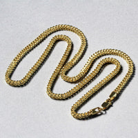 14k Yellow Gold Light Weight Wheat Chain (3.20 mm)