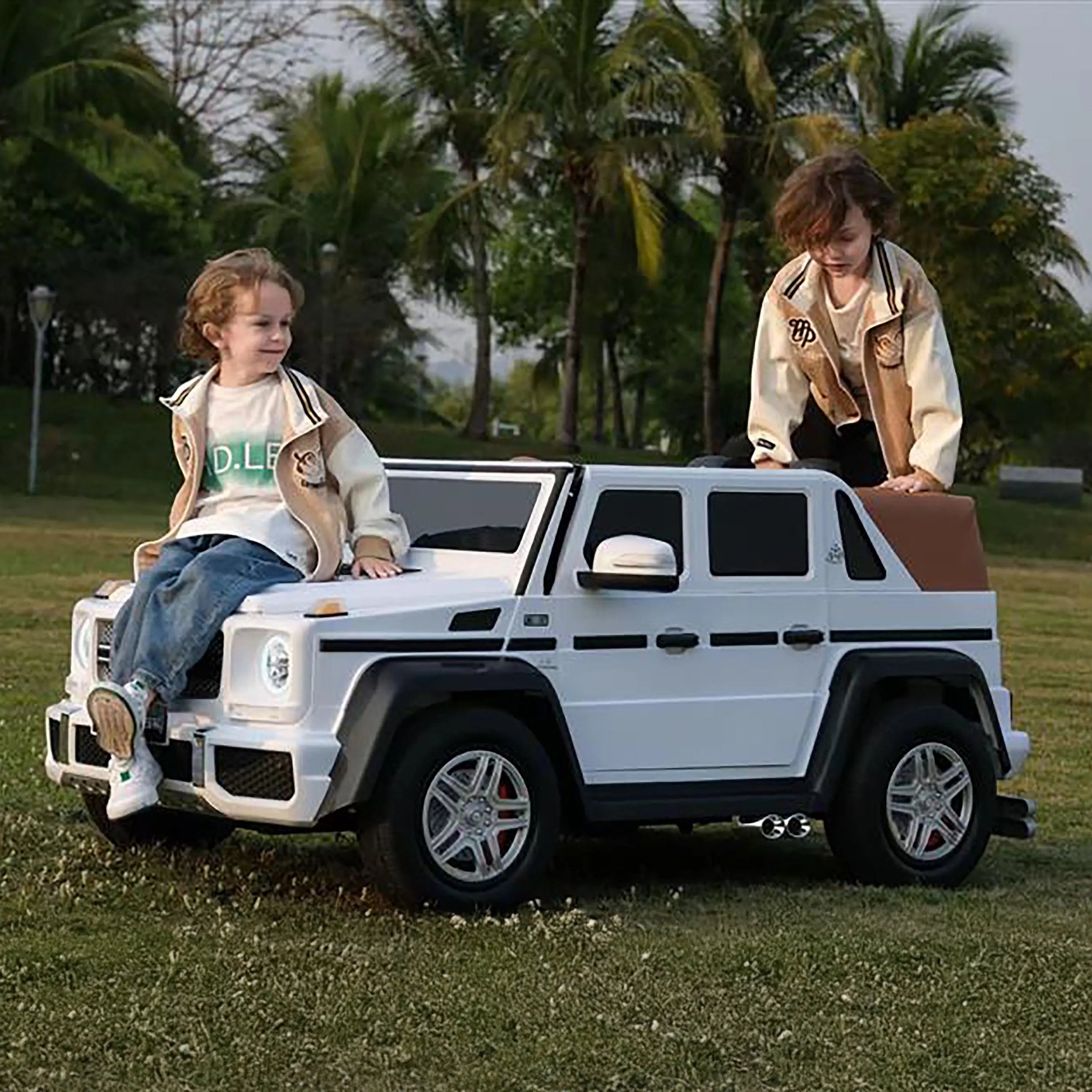 24V Mercedes Maybach G650 Brushless Motor Ride-on - BIG FRENCHIES