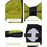 10 Pack Mixed Colors Dog Bowties For Large Dogs Sliding On Collar