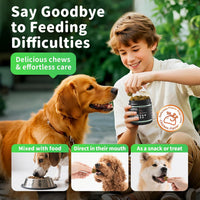 Dog Probiotics Digestive Enzymes,Pumpkin Fiber Chews For Gut Health, Constipation Upset Stomach Relief, Gas & Stool Supp