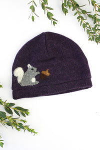 Squirrel Cashmere Hat - Baby - BIG FRENCHIES
