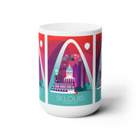 St Louis Ceramic Mug 11oz or 15oz - BIG FRENCHIES