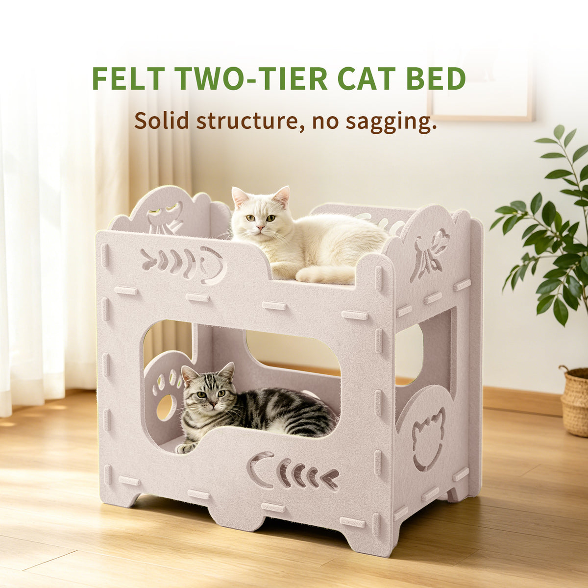 Only Self Pickup---Double Cat Bed