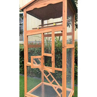 Outdoor Wooden Bird Cage - BIG FRENCHIES