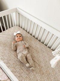 Dainty Ditsy Bamboo Crib Sheet - BIG FRENCHIES