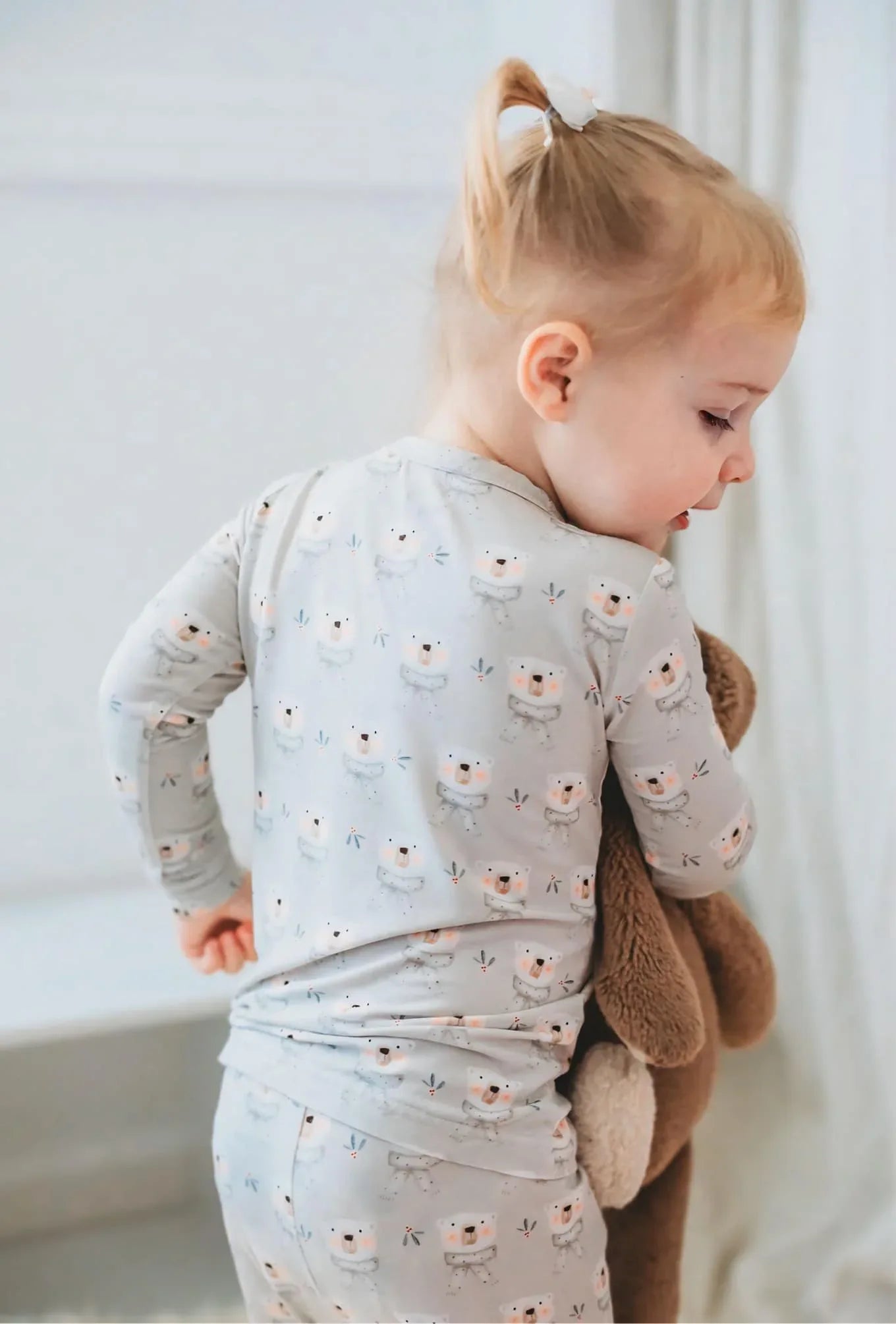 Polar Bear 2pc Bamboo Pajamas - BIG FRENCHIES