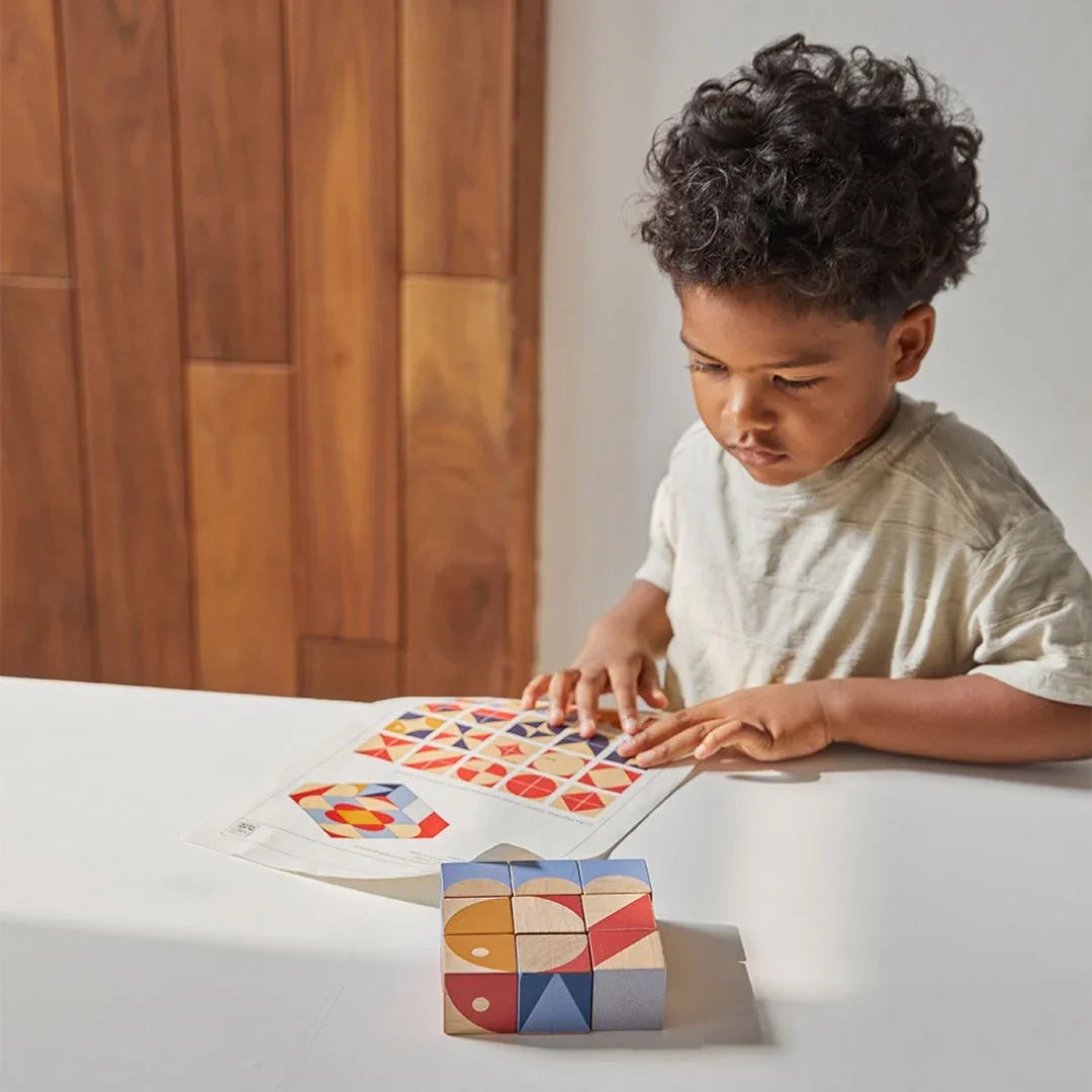 Geo Pattern Cubes - BIG FRENCHIES