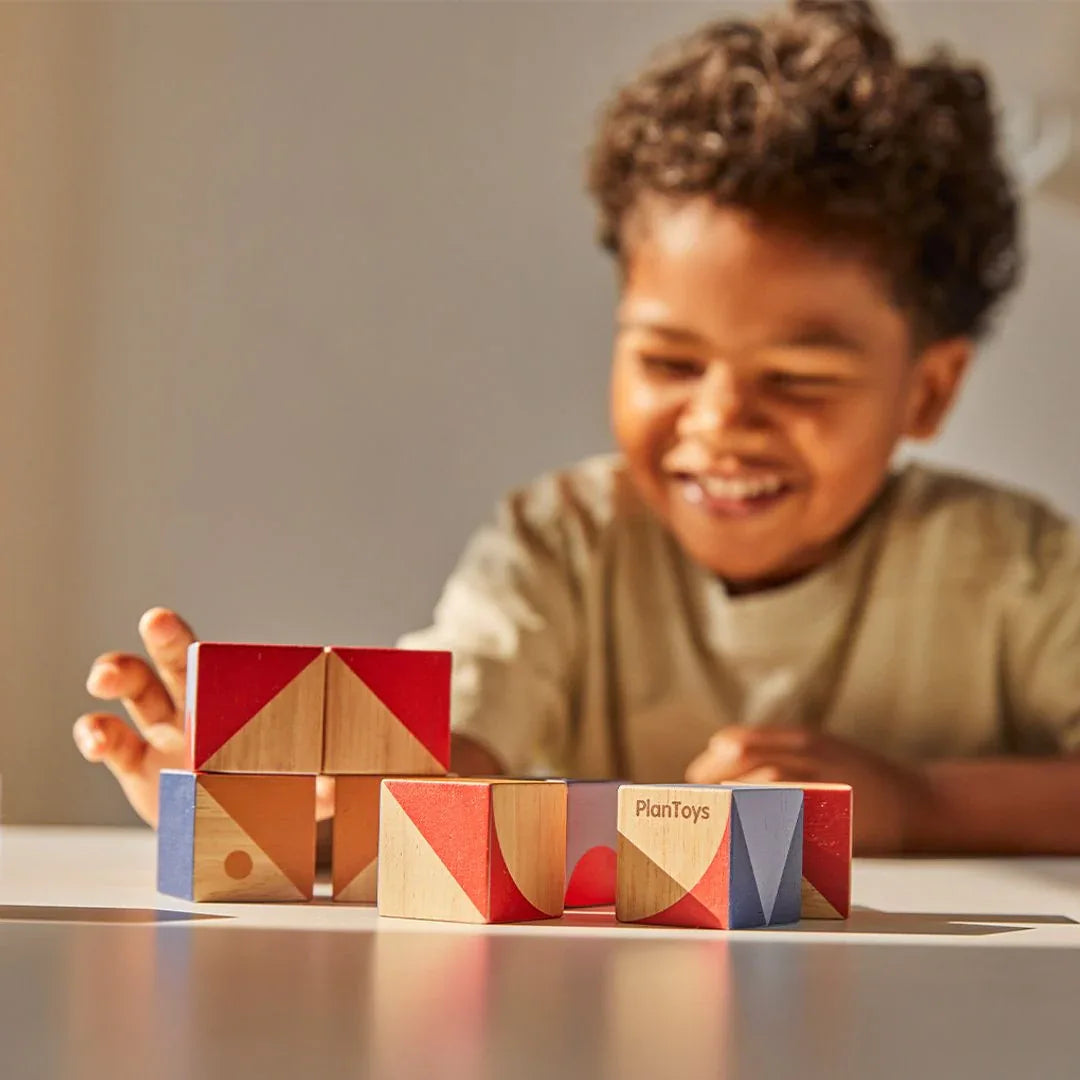Geo Pattern Cubes - BIG FRENCHIES