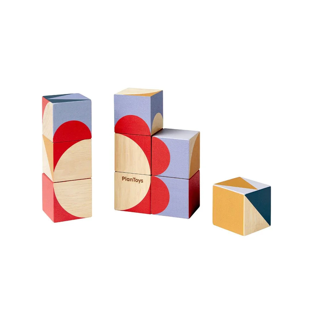 Geo Pattern Cubes - BIG FRENCHIES